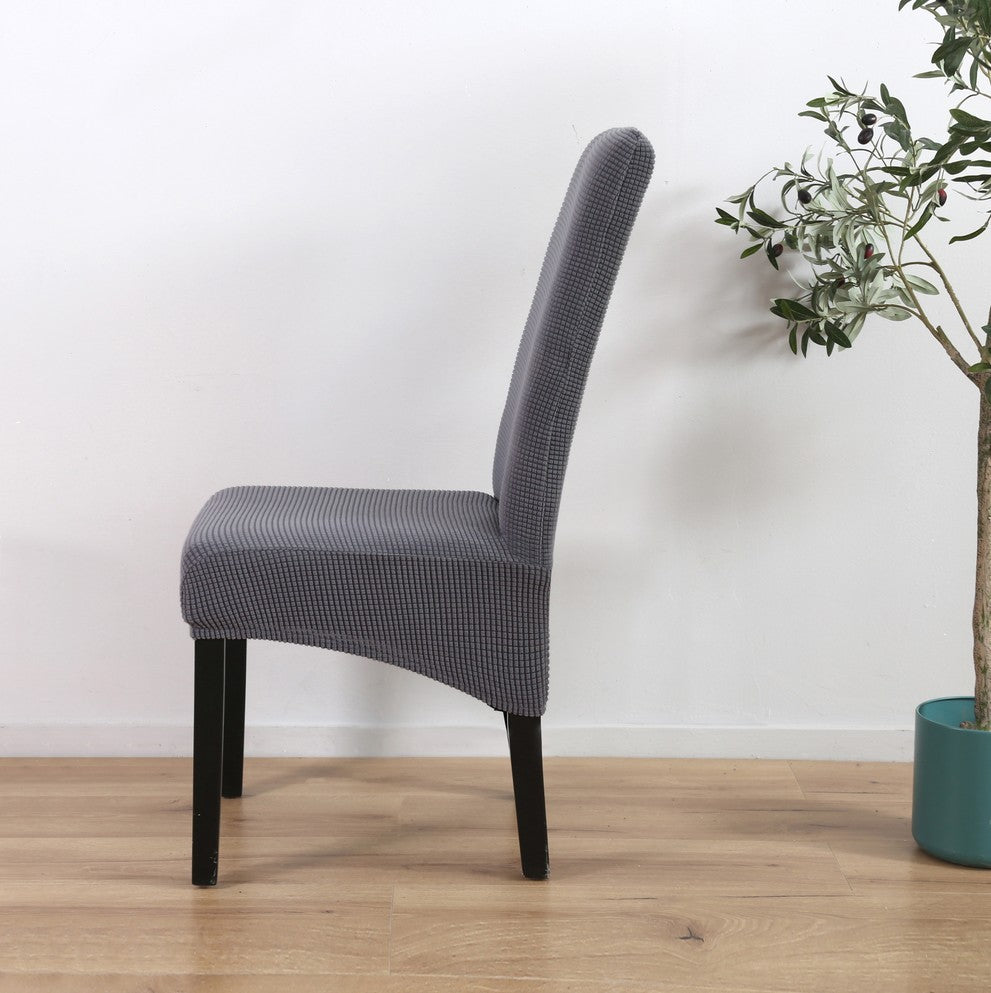 HKM-321107 Large Slanting Knit Padded Chair Cover for Dust Protection and Style