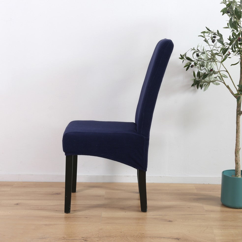HKM-321107 Large Slanting Knit Padded Chair Cover for Dust Protection and Style