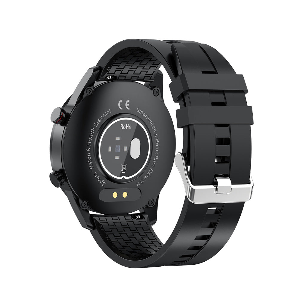 HKM-321235 Waterproof Sports Smart Bracelet with Heart Rate Monitor, Temperature Sensor, and Step Tracking