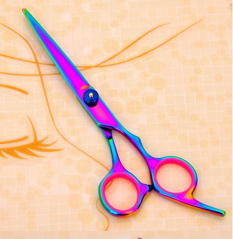 HKM-321427 Professional Pet Grooming Scissors Set with Thinning Shears and Maintenance Tools - 4CR Material, 17.5 cm Length