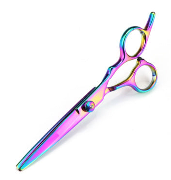 HKM-321427 Professional Pet Grooming Scissors Set with Thinning Shears and Maintenance Tools - 4CR Material, 17.5 cm Length