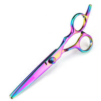 HKM-321427 Professional Pet Grooming Scissors Set with Thinning Shears and Maintenance Tools - 4CR Material, 17.5 cm Length