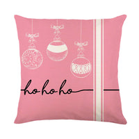 HKM-321491 Christmas Pillow Cover with Letter and Cartoon Print, 45x45cm, Polyester Material