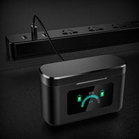 HKM-321619 Multifunctional Bluetooth Headset with Digital Display - Model X16, V5.0 Compatibility, 200H Standby