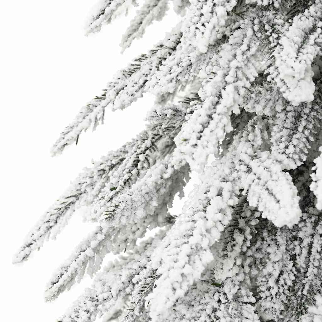 HKM-321683 Modern White Artificial Christmas Tree for Indoor and Outdoor Use - 58 inches - Space-Saving Design