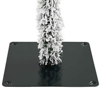 HKM-321683 Modern White Artificial Christmas Tree for Indoor and Outdoor Use - 58 inches - Space-Saving Design