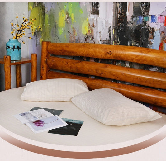 HKM-321683 Silver Fiber Grounding Pillowcase - Available in Multiple Sizes, Soft Cotton Material