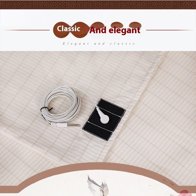 HKM-321683 Silver Fiber Grounding Pillowcase - Available in Multiple Sizes, Soft Cotton Material