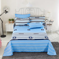 HKM-321683 Striped Bedding Set for Single and Double Beds in Various Styles and Sizes