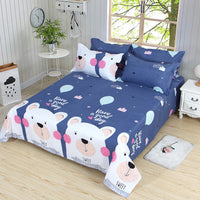 HKM-321683 Striped Bedding Set for Single and Double Beds in Various Styles and Sizes