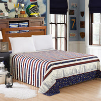 HKM-321683 Striped Bedding Set for Single and Double Beds in Various Styles and Sizes