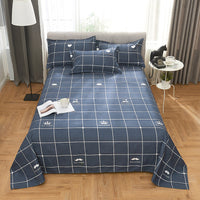 HKM-321683 Striped Bedding Set for Single and Double Beds in Various Styles and Sizes