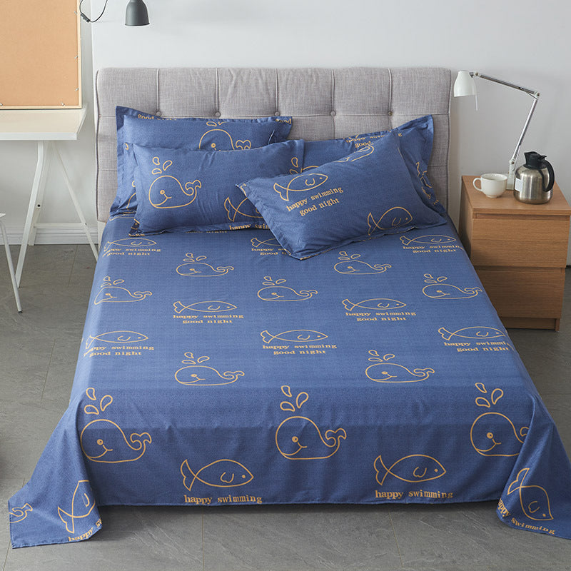 HKM-321683 Striped Bedding Set for Single and Double Beds in Various Styles and Sizes
