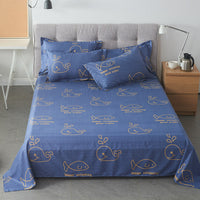 HKM-321683 Striped Bedding Set for Single and Double Beds in Various Styles and Sizes