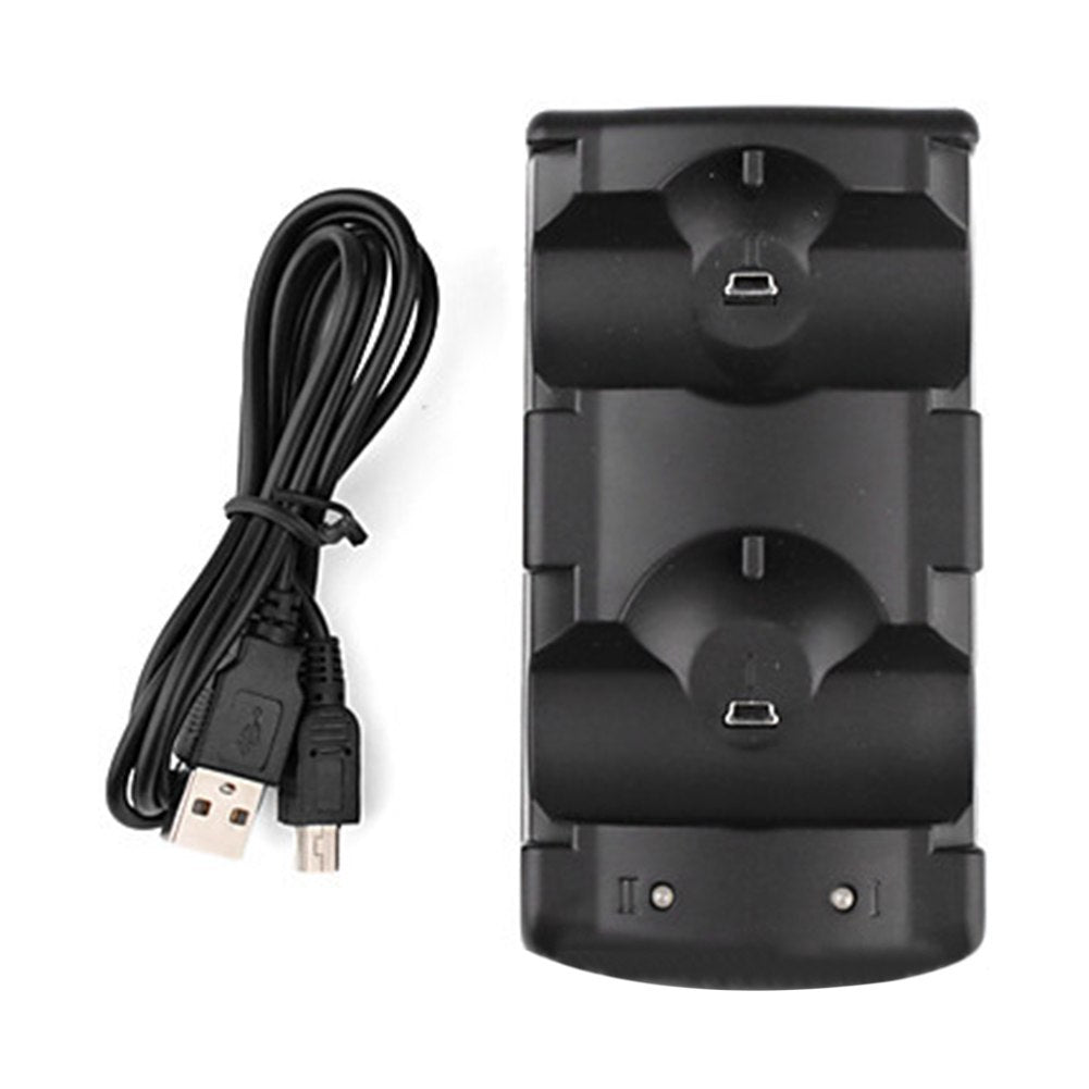 HKM-321747 USB Dual Charger Dock for PS3 Controllers and Move Navigation - Charges Two at Once