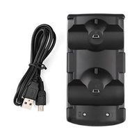 HKM-321747 USB Dual Charger Dock for PS3 Controllers and Move Navigation - Charges Two at Once