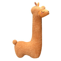 HKM-322195 Cozy Sheep Plush Doll Pillow – Soft Decorative Alpaca Design for Home and Sleep