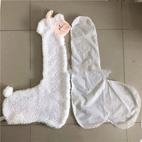 HKM-322195 Cozy Sheep Plush Doll Pillow – Soft Decorative Alpaca Design for Home and Sleep