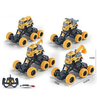 HKM-322451 1:18 Alloy Remote Control Climbing Car - Electric Engineering Vehicle Toy for Kids