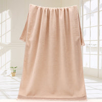 HKM-322451 Premium Pure Cotton Bath Towel - 70x140cm in Chocolate, Khaki, Beige, and Brown Shades