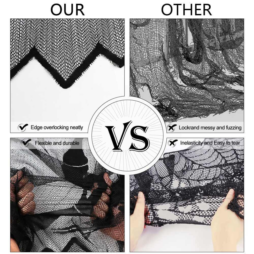 KTX-322579 Halloween Themed Semi-Shading Polyester Curtain for Festive Celebrations