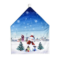 HKM-322643 Cartoon Doll Chair Cover for Christmas Decor – Ground Wool, 61CM x 47CM