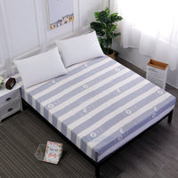 HKM-322835 Waterproof Cartoon Bed Sheet Cover for Baby Bed - Moisture-Proof and Dustproof Mattress Protector (160X200-220 cm)