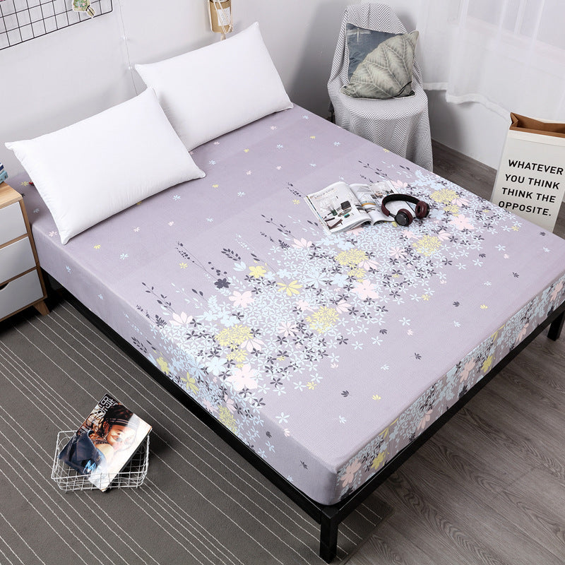 HKM-322835 Waterproof Cartoon Bed Sheet Cover for Baby Bed - Moisture-Proof and Dustproof Mattress Protector (160X200-220 cm)