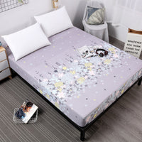 HKM-322835 Waterproof Cartoon Bed Sheet Cover for Baby Bed - Moisture-Proof and Dustproof Mattress Protector (160X200-220 cm)