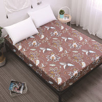 HKM-322835 Waterproof Cartoon Bed Sheet Cover for Baby Bed - Moisture-Proof and Dustproof Mattress Protector (160X200-220 cm)