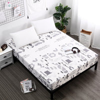 HKM-322835 Waterproof Cartoon Bed Sheet Cover for Baby Bed - Moisture-Proof and Dustproof Mattress Protector (160X200-220 cm)
