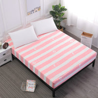 HKM-322835 Waterproof Cartoon Bed Sheet Cover for Baby Bed - Moisture-Proof and Dustproof Mattress Protector (160X200-220 cm)