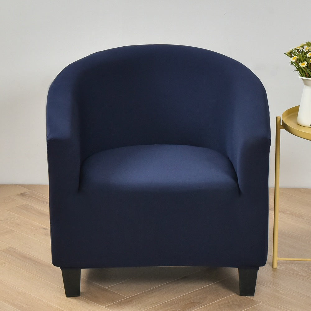 HKM-323091 Elastic Round Spandex Non-Slip Sofa Cover for Single Seat, Various Colors and Patterns