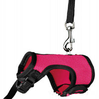 HKM-323219 Lightweight Nylon Small Pet Leash for Comfortable Walking - Adjustable Sizes S, M, L, XL