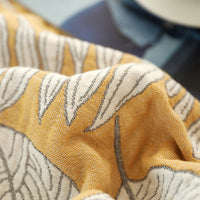 HKM-323347 Five-Layer Cotton Gauze Floral Blanket in Multiple Sizes