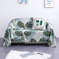 HKM-323411 Scandinavian Style Double-Sided Sofa Cover in Cotton and Polyester Blend