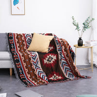 HKM-323411 Scandinavian Style Double-Sided Sofa Cover in Cotton and Polyester Blend