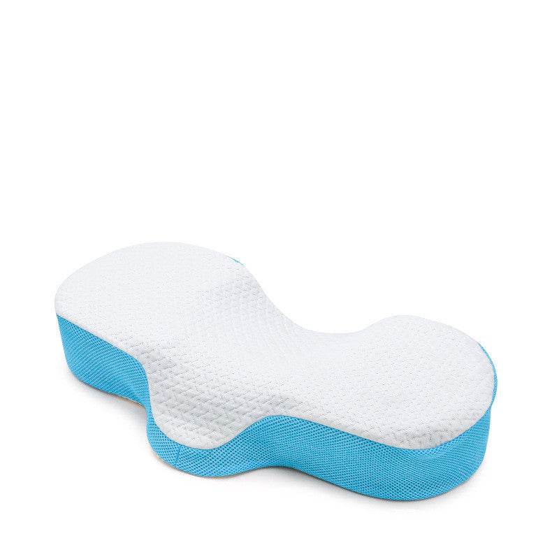 HKM-323859 Cervical Support Memory Foam Pillow for Adults, 59x31x11cm, Soft Polyester Cotton Cover, Various Colors
