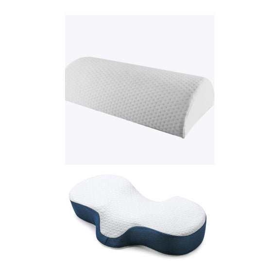 HKM-323859 Cervical Support Memory Foam Pillow for Adults, 59x31x11cm, Soft Polyester Cotton Cover, Various Colors