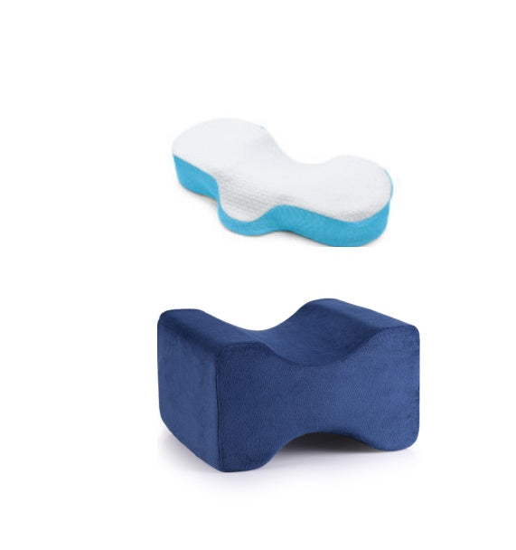 HKM-323859 Cervical Support Memory Foam Pillow for Adults, 59x31x11cm, Soft Polyester Cotton Cover, Various Colors