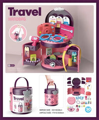 HKM-323859 Children's Doctor Pretend Play Set - Simulation Medicine Kit for Kids Ages 2-7, Plastic Toy with Messenger Bag
