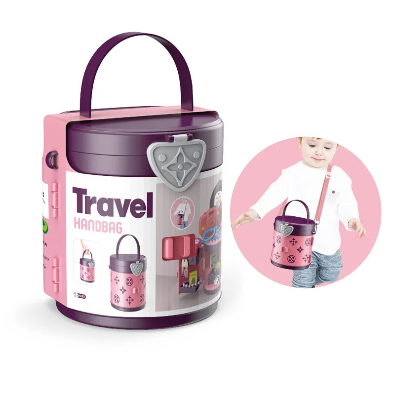 KTX-323859 Children's Doctor Pretend Play Set - Simulation Medicine Kit for Kids Ages 2-7, Plastic Toy with Messenger Bag