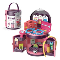 HKM-323859 Children's Doctor Pretend Play Set - Simulation Medicine Kit for Kids Ages 2-7, Plastic Toy with Messenger Bag