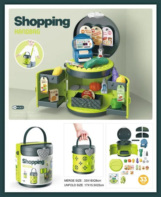 KTX-323859 Children's Doctor Pretend Play Set - Simulation Medicine Kit for Kids Ages 2-7, Plastic Toy with Messenger Bag