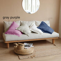 HKM-323987 Linen Wide Side Pillowcase - Simple, Skin-Friendly Cotton, Multiple Sizes Available