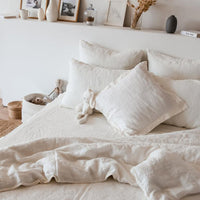 HKM-323987 Linen Wide Side Pillowcase - Simple, Skin-Friendly Cotton, Multiple Sizes Available