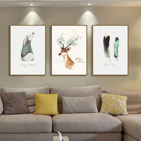 HKM-324179 Customized Triptych Home Canvas Art for Unique Wall Decor
