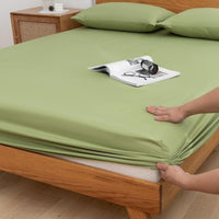 HKM-324179 Dust-Proof Non-Slip Fitted Mattress Cover in Various Sizes for Maximum Comfort