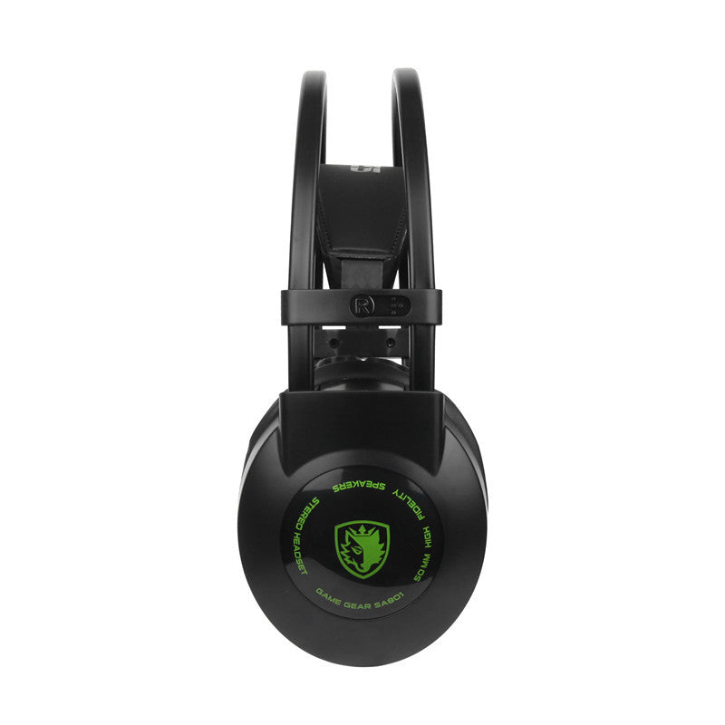 HKM-324243 Wired Over-Ear Gaming Headset with Microphone and 50mm Drivers for PC Gaming