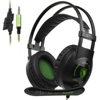 HKM-324243 Wired Over-Ear Gaming Headset with Microphone and 50mm Drivers for PC Gaming